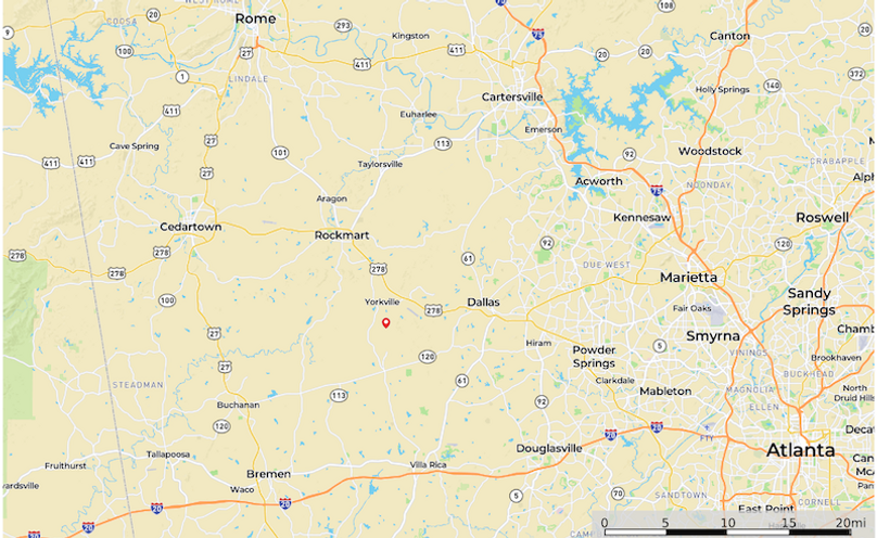 Location2 Map - Paulding GA 87.74