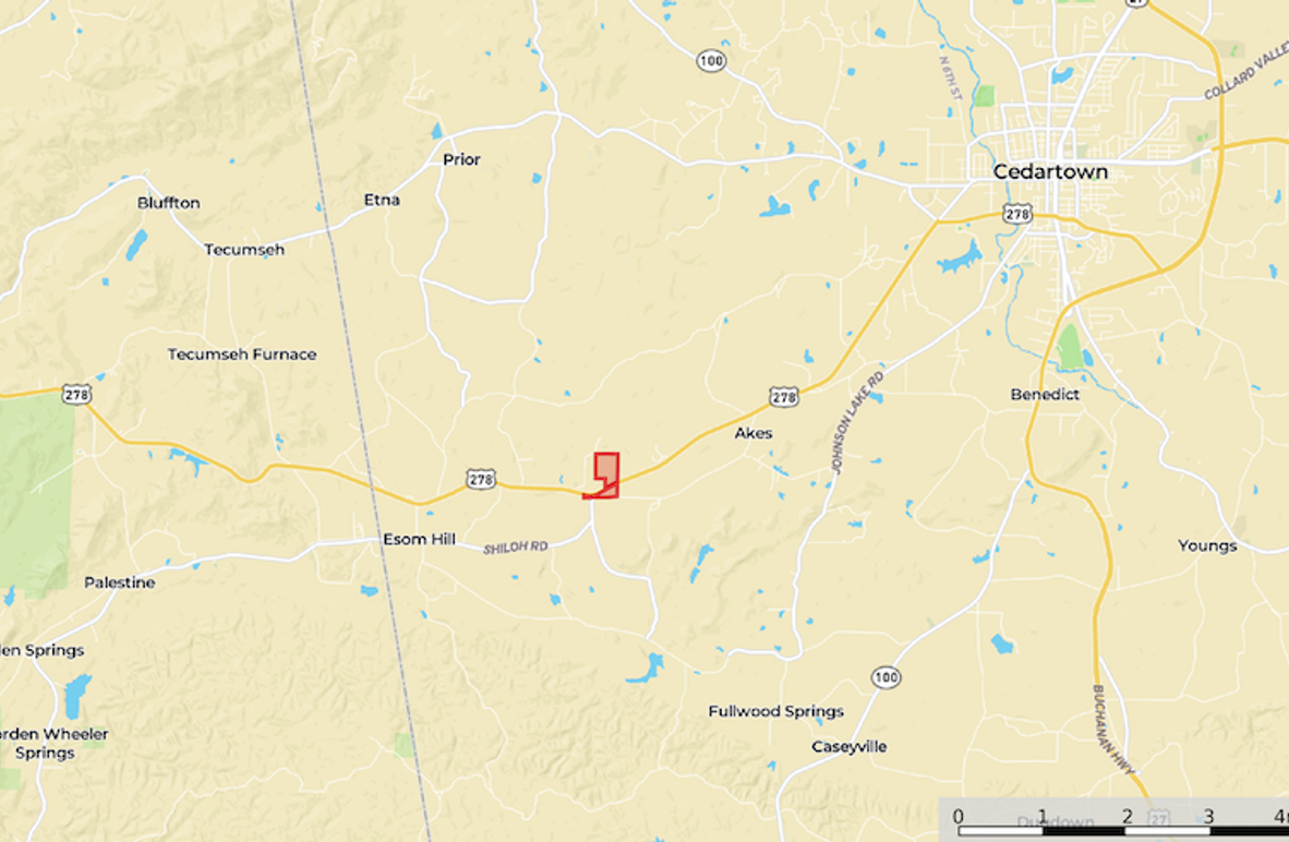 Location1 Map - Polk GA 71 Brewster