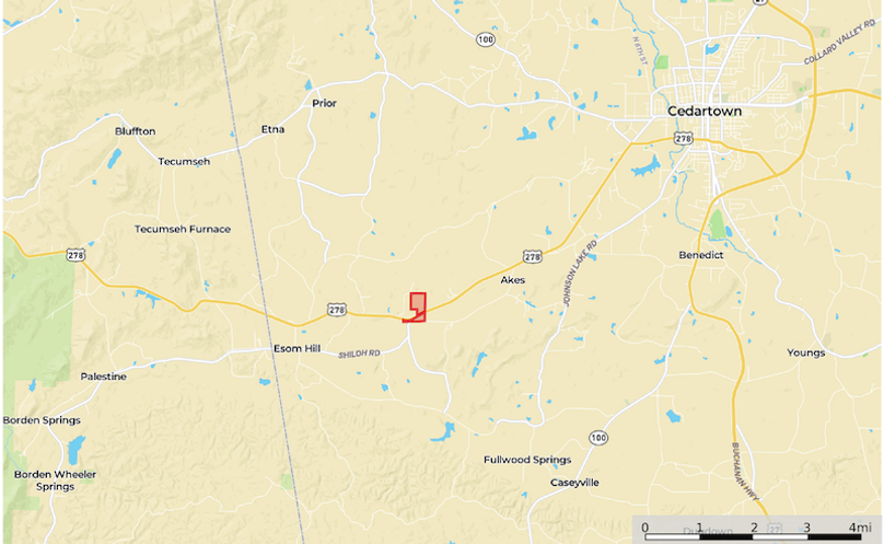 Location1 Map - Polk GA 71 Brewster