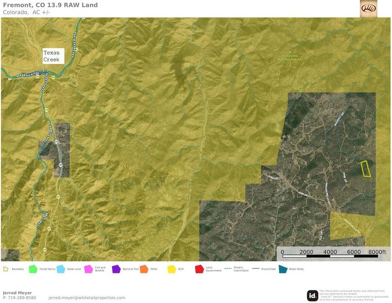 Fremont, CO 13.9 RAW Land, LLC Aerial 2
