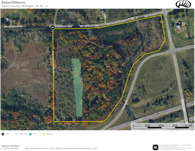 Aerial with Trail and Plot