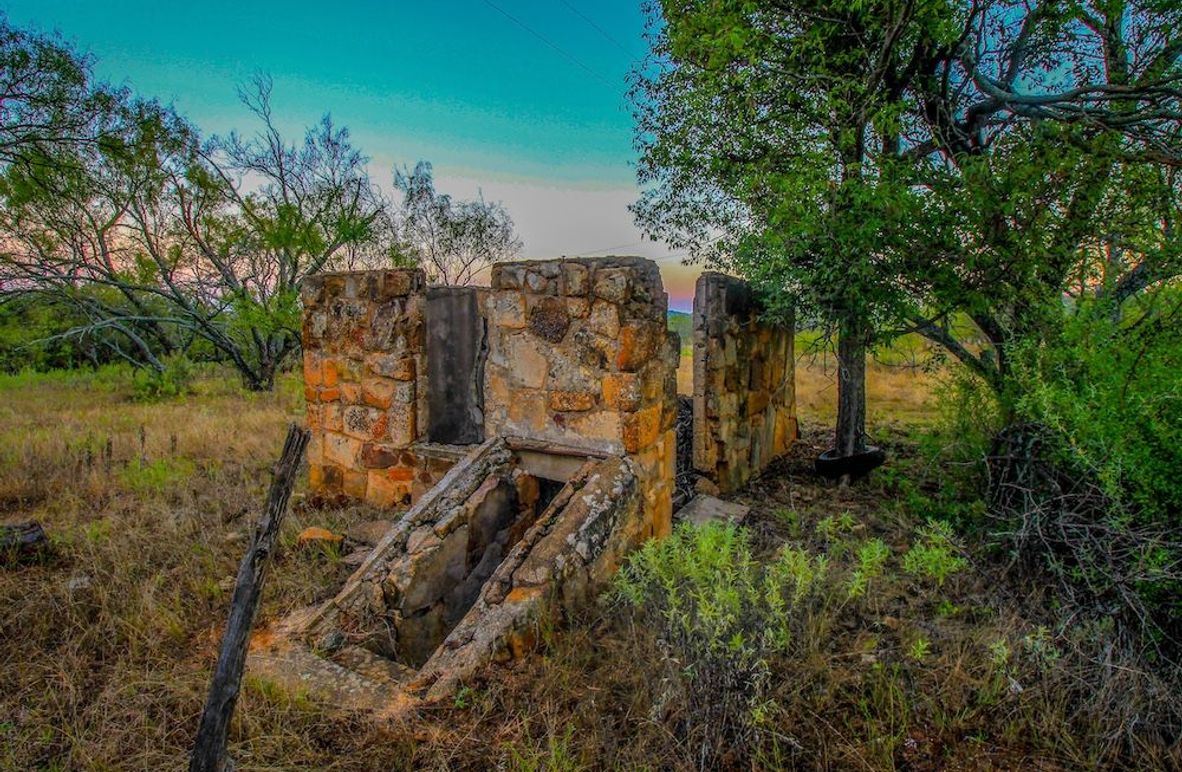 5. Old rock cabin