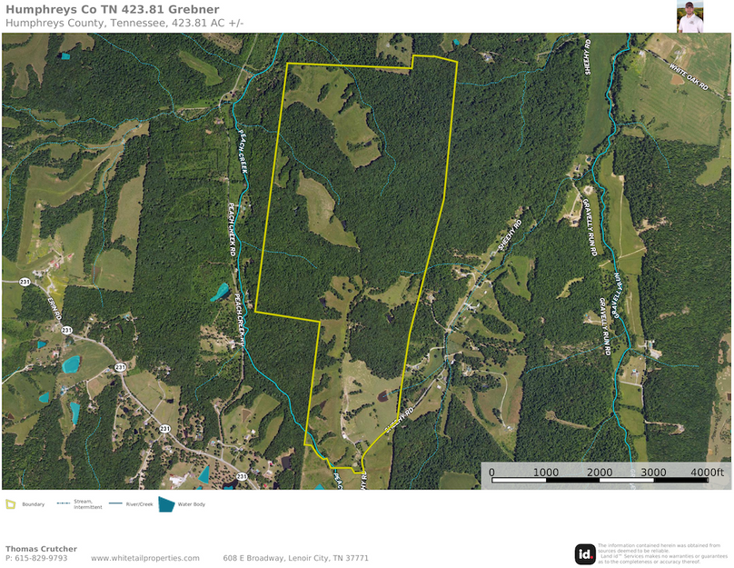 Humphreys co. TN. 423.81 aerial
