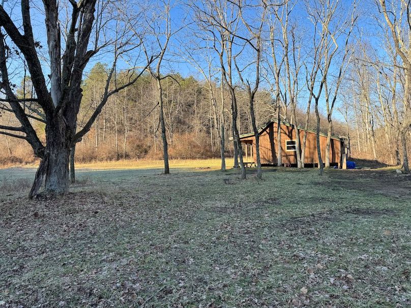 035 entrance to the cabin