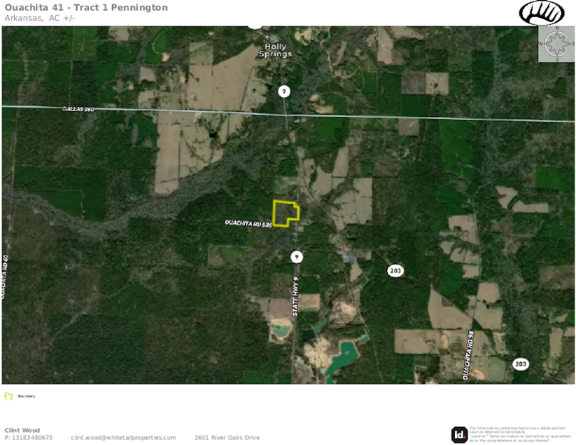 Map 3 Tract 1 Pennington