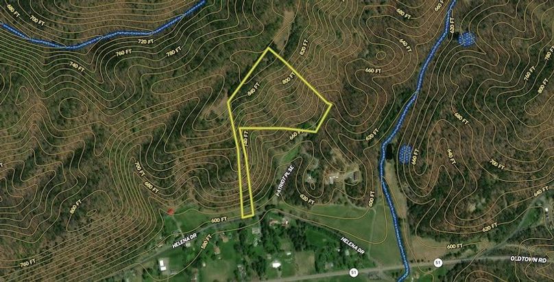 Allegany 9.49 Contours