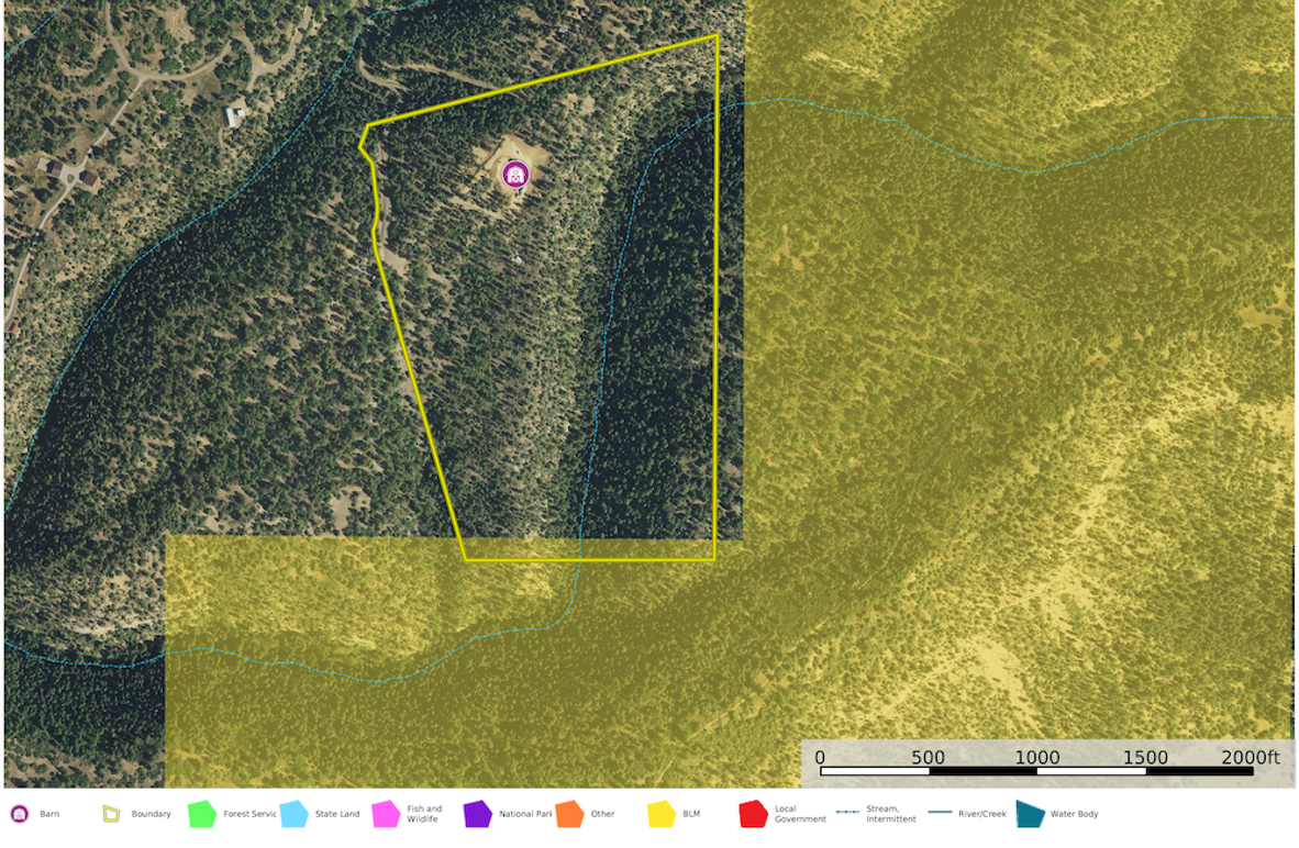 Archuleta, CO 70.57 Carpino Aerial 1