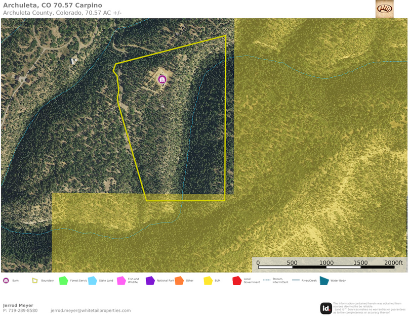 Archuleta, CO 70.57 Carpino Aerial 1