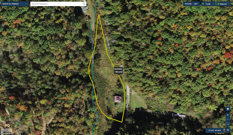 015 Wolfe 1.69 Mapright aerial zoomed in with water features