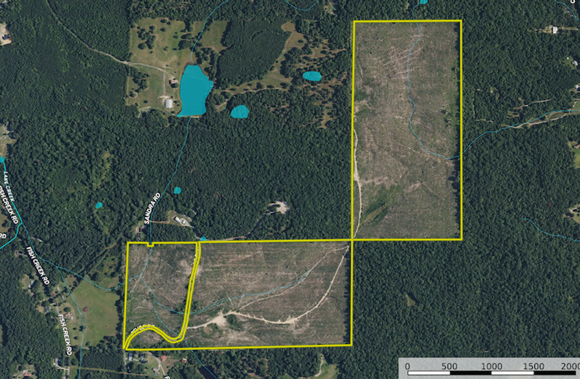 Aerial Map - Polk 154 Ac.