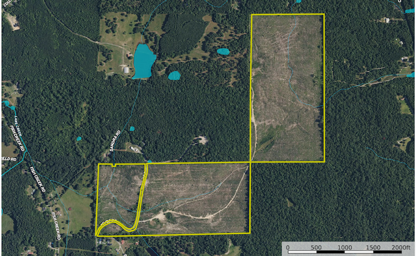 Aerial Map - Polk 154 Ac.