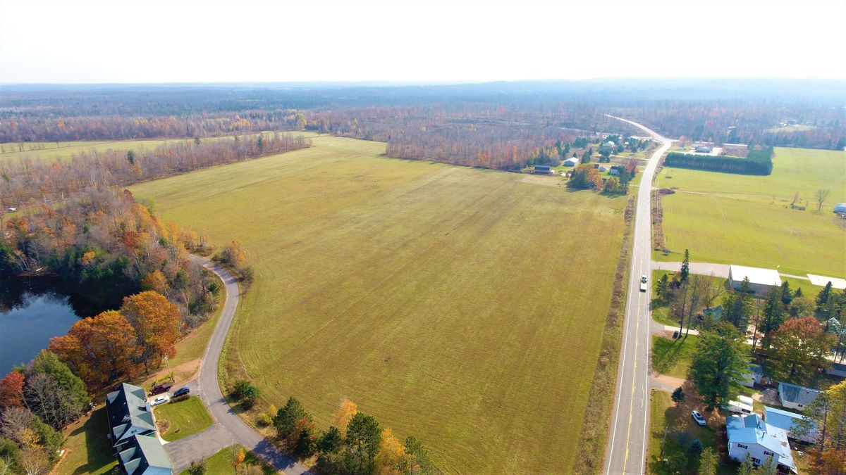 Farmland With Antigo Silt Loam Soils Near The Wolf River Whitetail