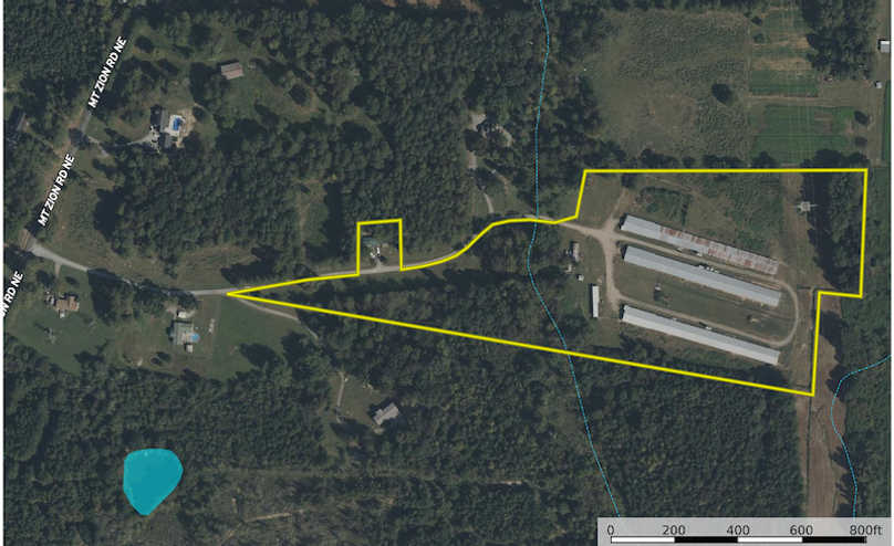 Aerial Map - Gordon GA 17.9 Ac.