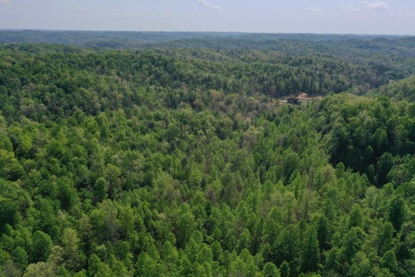 067 aerial drone view from the northwest edge of the property looking south