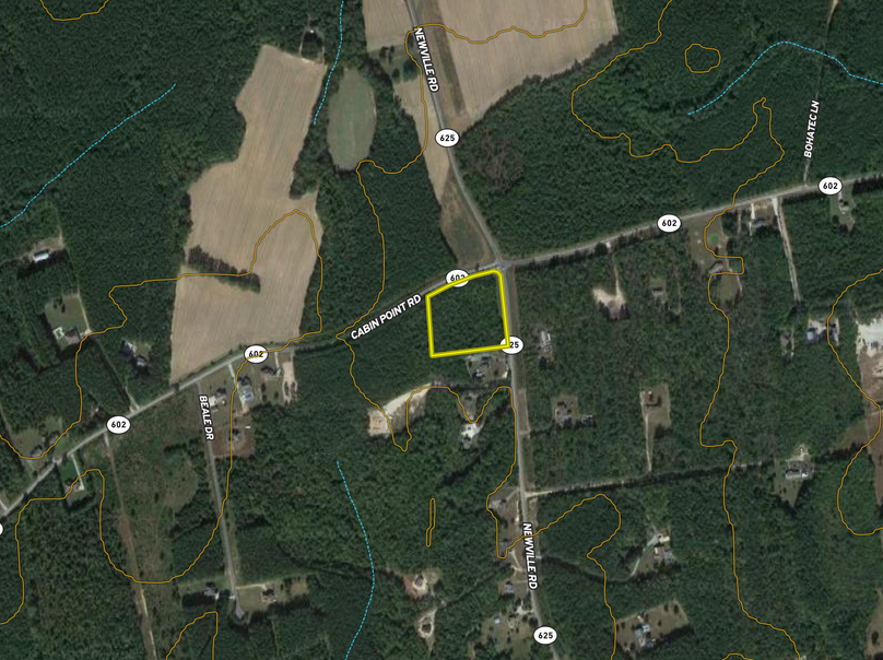 Aerial- Topo and Water Features