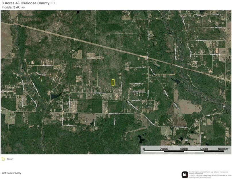 Aerial #2 - 3 Acres Okaloosa, FL - OHM Springs, Inc. copy