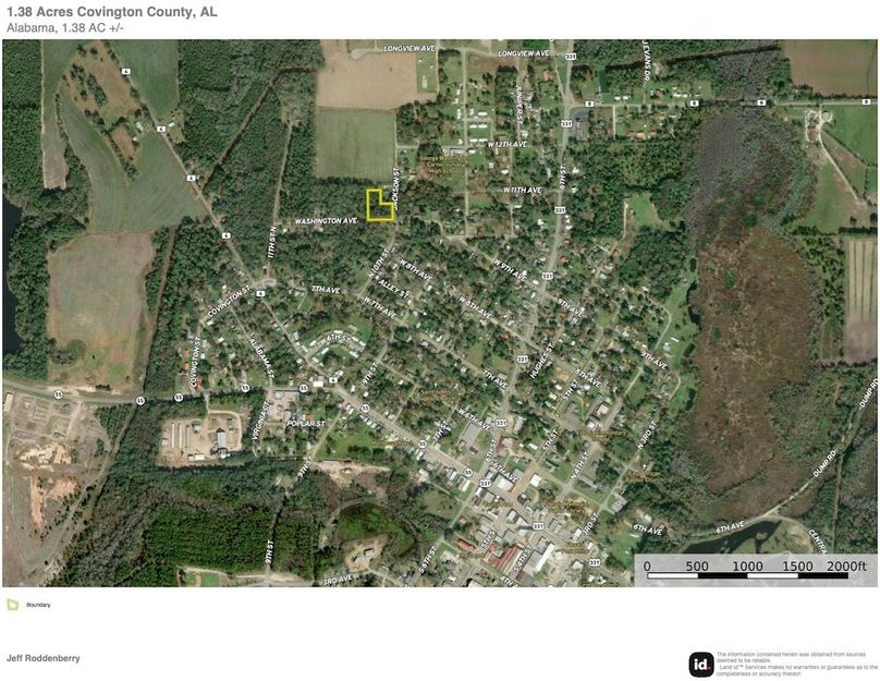 Aerial #2 - 1.38 Acres Covington, AL - OHm Springs. Inc. copy