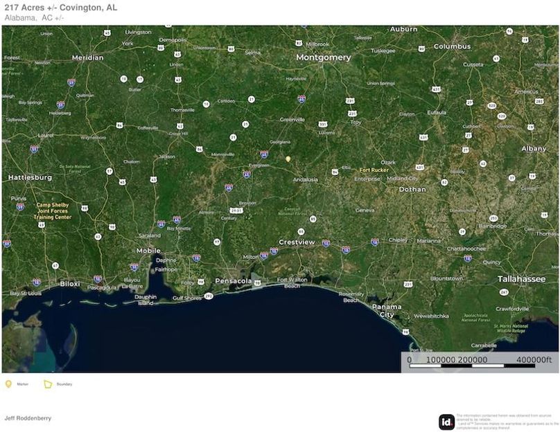 Extended Aerial #2 - 217 Acres - Covington, AL