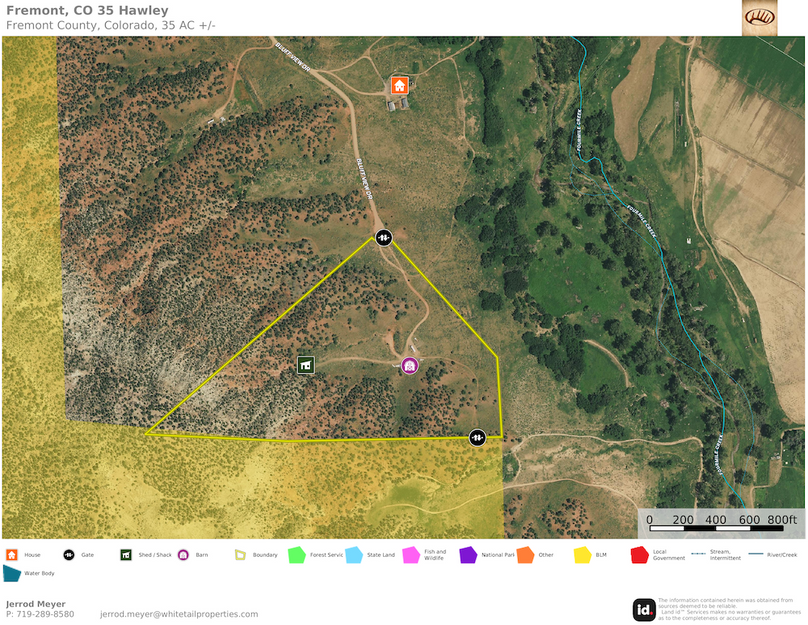 Fremont, CO 35 Hawley Aerial 1