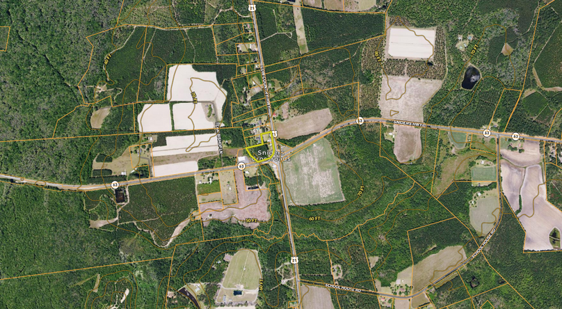 Colleton Co 5 Aerial Topo