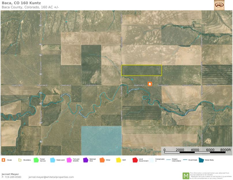 Baca, CO 160 Kuntz Aerial 1