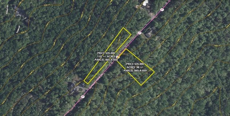 Shenandoah .98 & 1.02 Topo