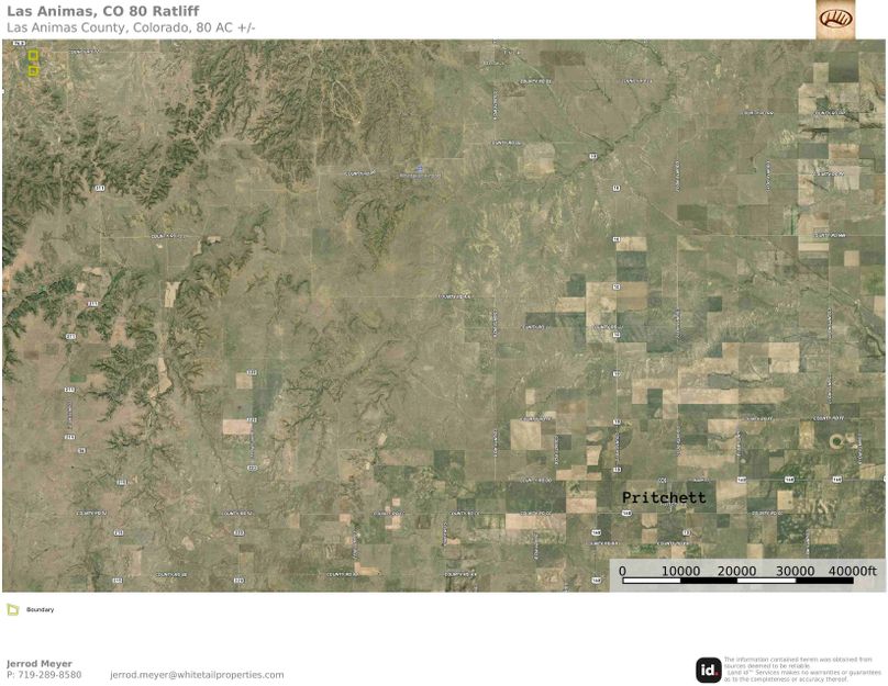 Las Animas, CO 80 Ratliff Aerial 2