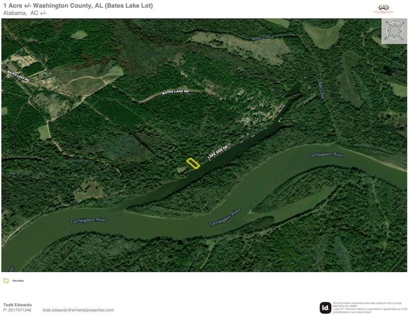 Aerial #2 Approx. 1 Acres Washington County, AL copy