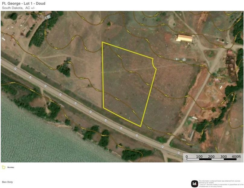 Ft. George Lot 1 - Contours