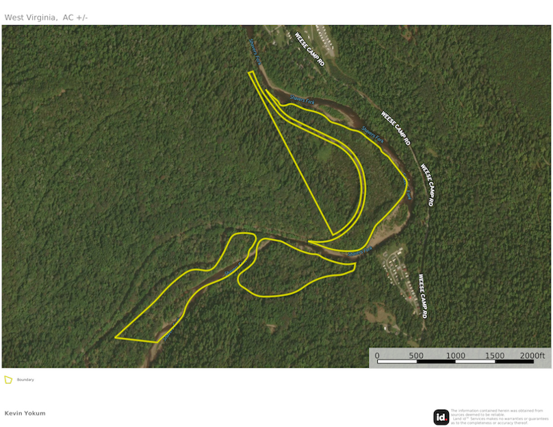 Rand Co WV 69 Bazzle map 1 site