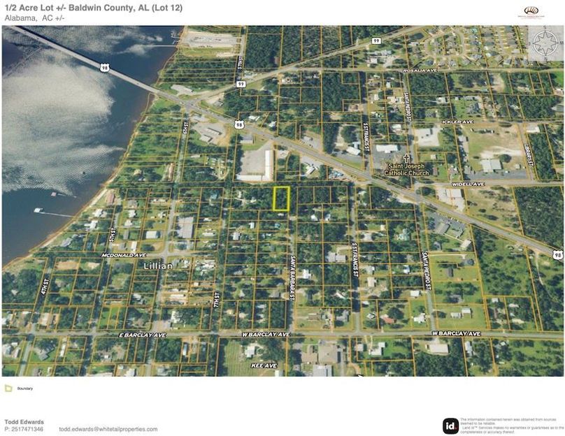Aerial #2 Lot 12 Baldwin County, AL copy