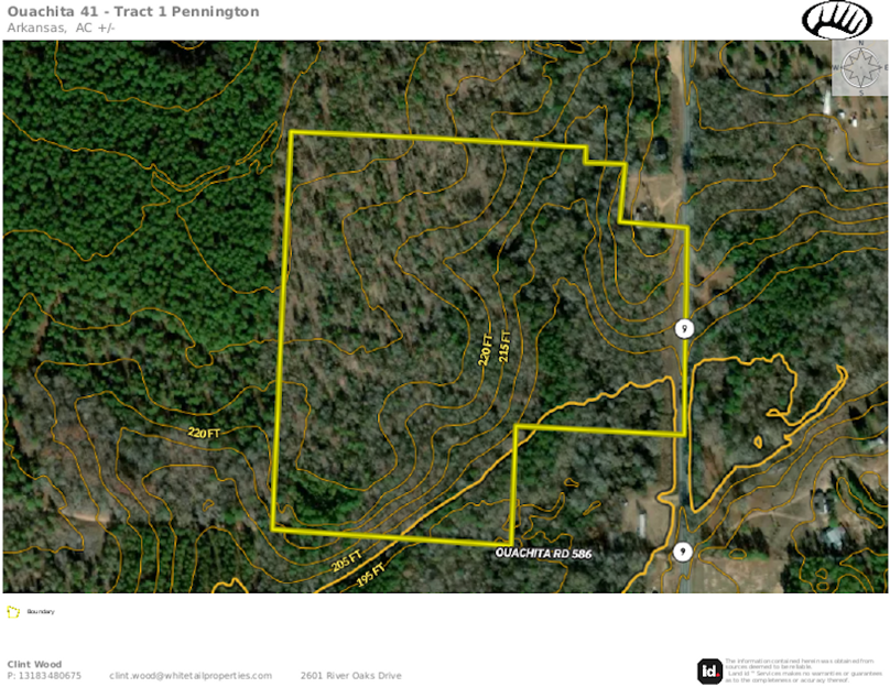 Map 4 Tract 1 Pennington