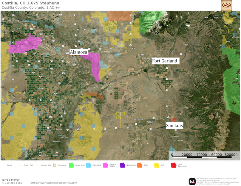 Costilla, CO 1,675 Stephens Aerial 3