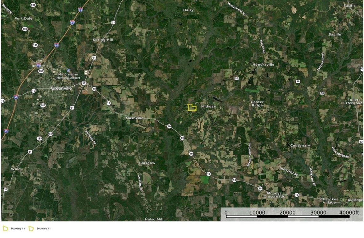Aerial #3 Approx. 95 Acres Butler County, AL