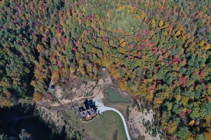 005 a straight down aerial drone shot of the home and ponds