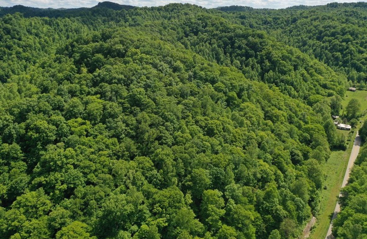 004 aerial drone shot from the northeast boundary