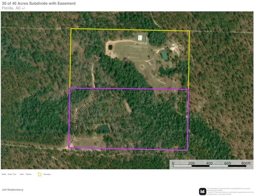 Aerial #1 - 20 of 40 Acres Subdivide