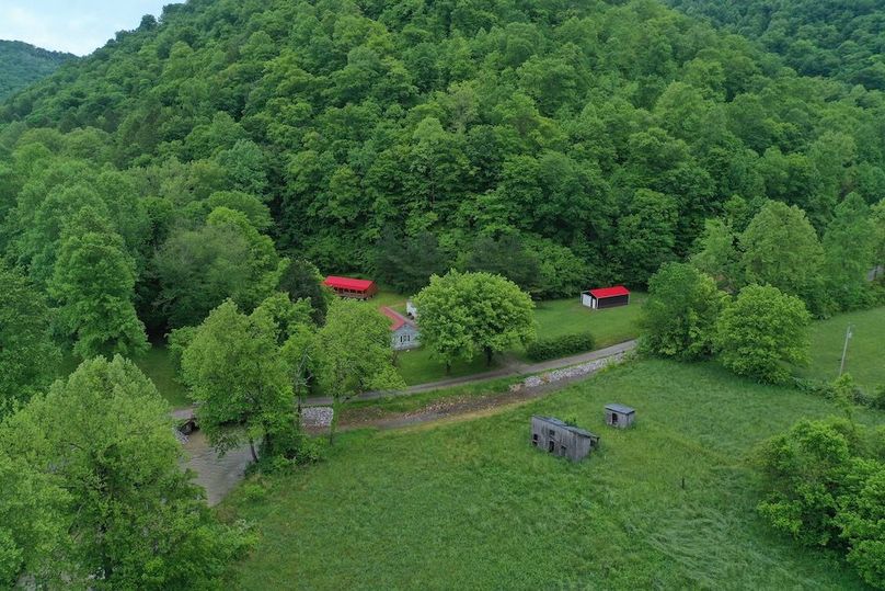023 low elevation drone shot around the home