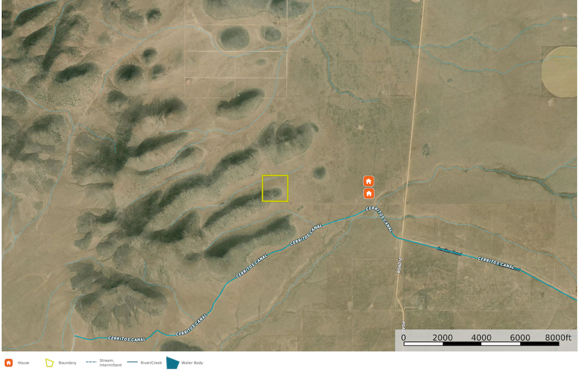 Costilla CO 40 Refern-West Aerial 1