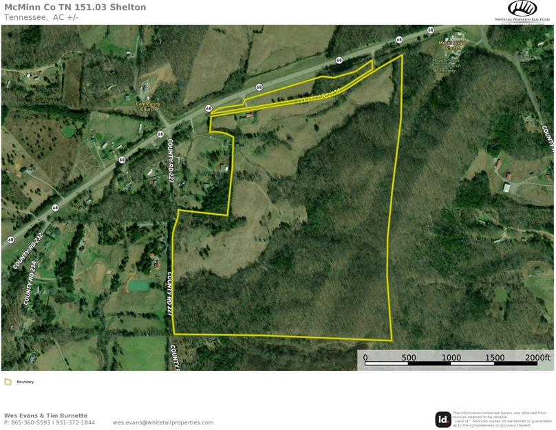 McMinn Co TN 151.03 Shelton_Outline 1