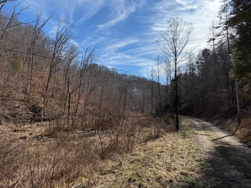 026 the gravel road leading north along the northeast boundary