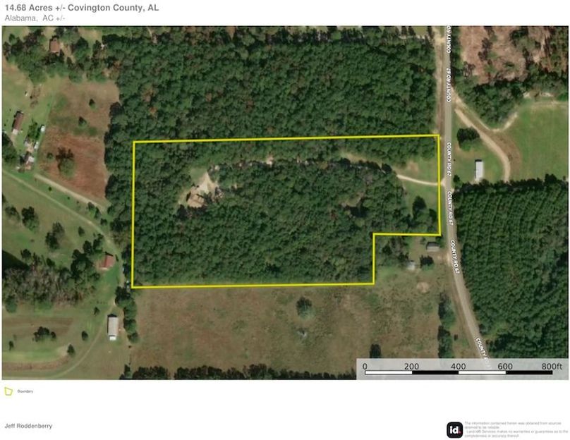 Aerial #1 - 14.68 Acres Covington, AL - Pritchett