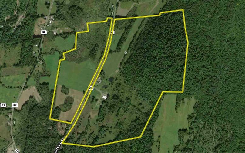 Washington County NY 193.8 Miller Property Map 