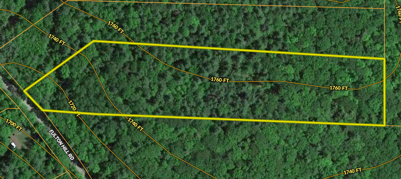 Schoharie Co 5.15 Delsey Properties Contour map 