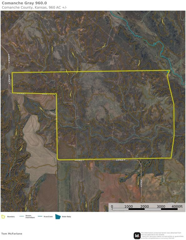 Comanche Gray 960 Topo