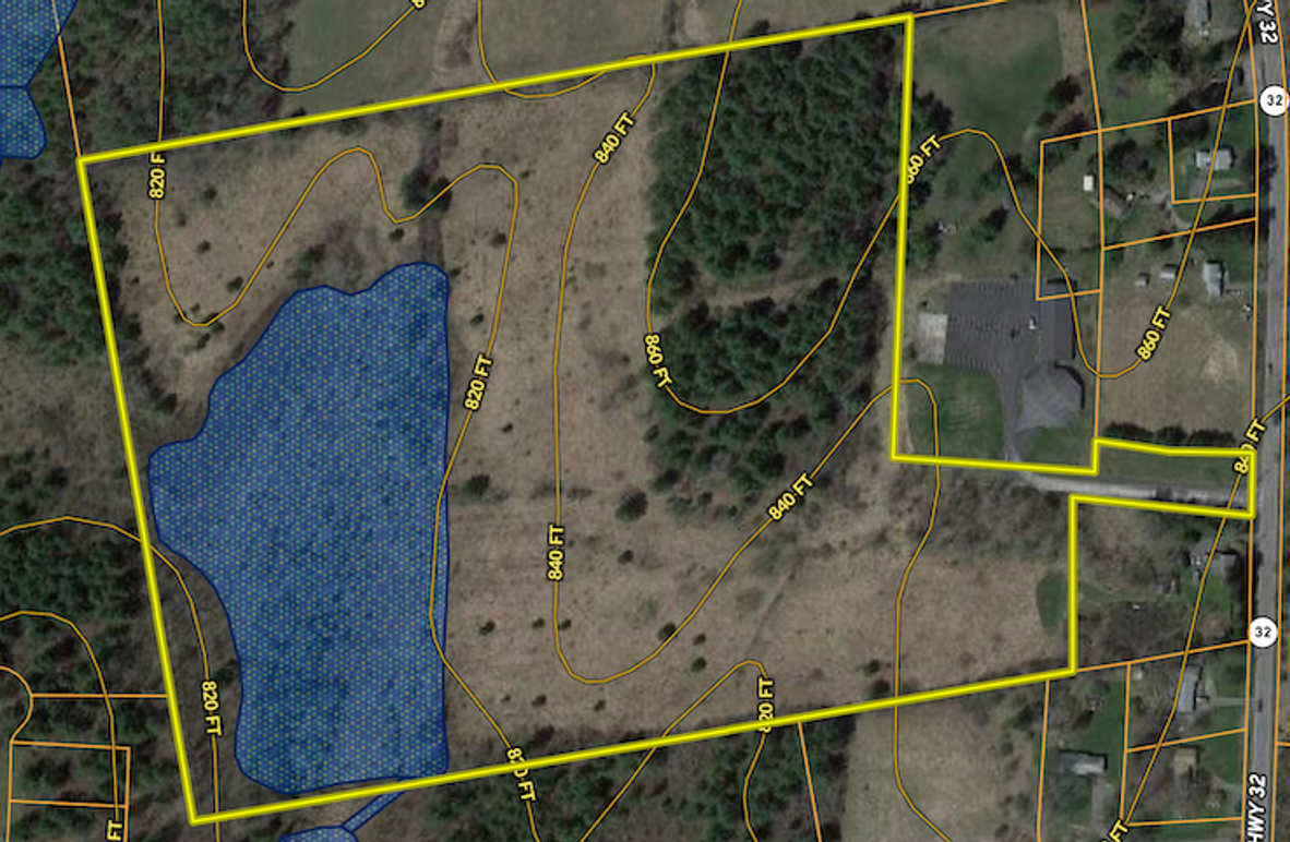 Greene County 37.1+_- acres Marto Wetlands map