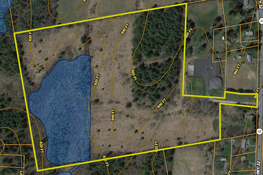 Greene County 37.1+_- acres Marto Wetlands map