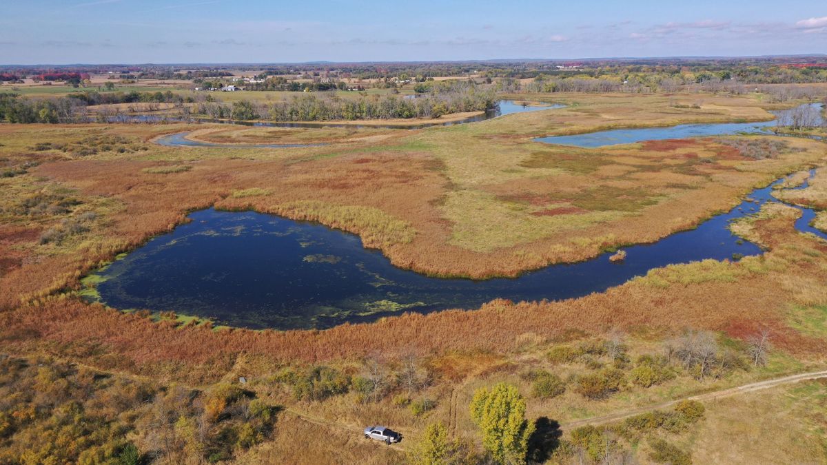 Secluded Hunting Paradise With Fox River Frontage And Abundant Wildlife