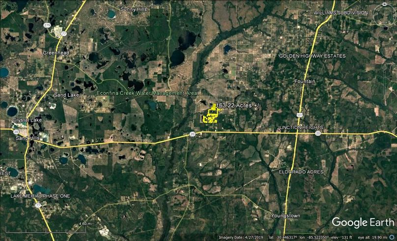 Aerial #7 Approx. 163.22 Washington County, FL
