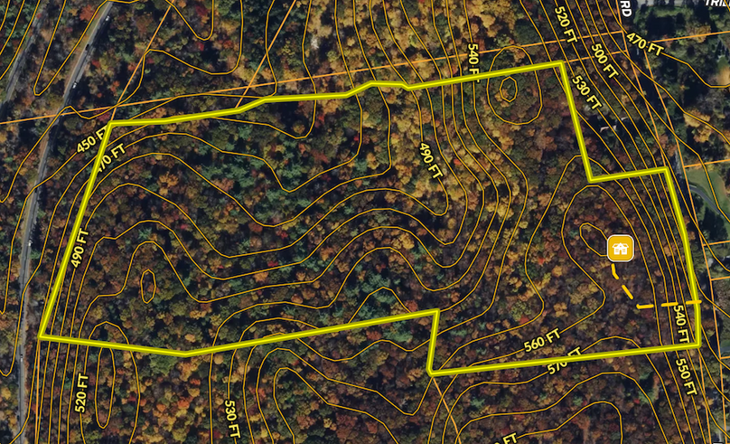 Dutchess Co 25.05 Proposed building site map